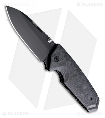 Hogue Knives EX02 Spear Point Black/Gray G-Mascus (3.375" Black Plain) 34279 3 Hogue Knives EX02 Spear Point Black/Gray G-Mascus (3.375" Black Plain) 34279