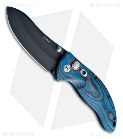 Hogue Knives EX04 Upswept Knife Blue Lava GMascus (3.5" Plain) 34473 3 Hogue Knives EX04 Upswept Knife Blue Lava GMascus (3.5" Plain) 34473