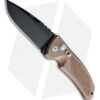 Hogue Knives EX-A03 Automatic Drop Point Knife Brown (3.5" Black Plain) 34333 -Sharp Blade Depot BHQ 14474
