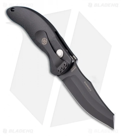Hogue Knives EX04 Automatic Knife Black G-10 (3.5" Wharncliffe) 34420 4 Hogue Knives EX04 Automatic Knife Black G-10 (3.5" Wharncliffe) 34420 - Image 2