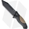 Hogue Knives EX-F02 Tanto Fixed Blade Knife Flat Dark Earth (4.5" Black) 35243