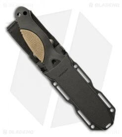 Hogue Knives EX-F02 Tanto Fixed Blade Knife Flat Dark Earth (4.5" Black) 35243 -Sharp Blade Depot BHQ 31682 03