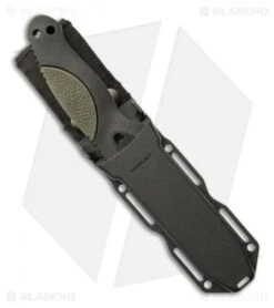 Hogue Knives EX-F02 Tanto Fixed Blade Knife OD Green (4.5" Black) 35241 -Sharp Blade Depot BHQ 32778 03