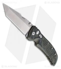 Hogue Knives EX01 Knife Green G10 Tanto Blade (4" Tumble Plain)