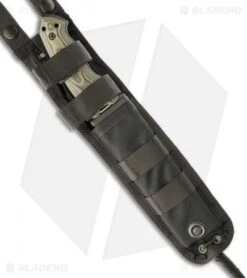 Hogue Knives EX-F01 Tactical Fixed Blade Knife Green G10 (5.5" Black) 35178 -Sharp Blade Depot BHQ 8734 03