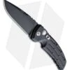 Hogue Knives EX-A01 Automatic Knife Drop Point Black Aluminum (3.5" Black) -Sharp Blade Depot BHQ 9972