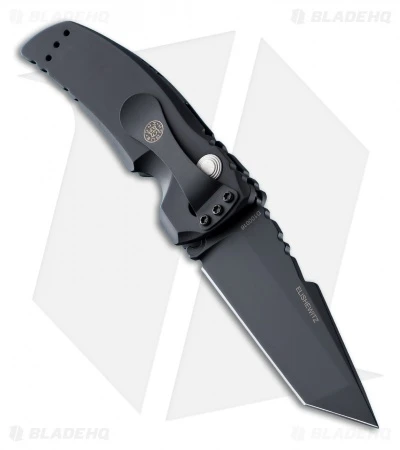 Hogue Knives EX-A01 Automatic Knife Tanto Black Aluminum (3.5" Black) 4 Hogue Knives EX-A01 Automatic Knife Tanto Black Aluminum (3.5" Black) - Image 2