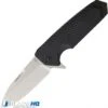 Hogue Knives EX-02 Spear Point Flipper Knife Black G-10 (3.75" Stonewash) 34216 -Sharp Blade Depot HO34216