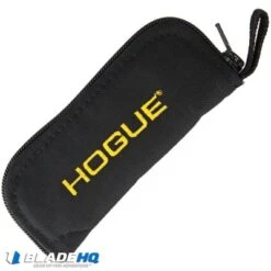 Hogue Knives EX-02 Spear Point Flipper Knife Black G-10 (3.75" Stonewash) 34216 -Sharp Blade Depot HO34216 pouch