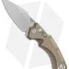 Hogue Knives EX-A05 Spear Point Automatic Knife FDE (3.5" Stonewash) 34534 -Sharp Blade Depot Hogue Auto FDE spear point tumble BHQ 80671 er