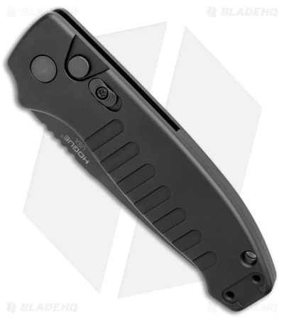 Hogue Ballista Tanto Automatic Knife Matte Black (3.5" Black Serr) 64120 4 Hogue Ballista Tanto Automatic Knife Matte Black (3.5" Black Serr) 64120 - Image 2