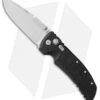 Hogue Knives EX-01 Drop Point Folding Knife Black G-10 (4" Stonewash) 34157 -Sharp Blade Depot Hogue EX 01 DP Black SW BHQ 54439 jr