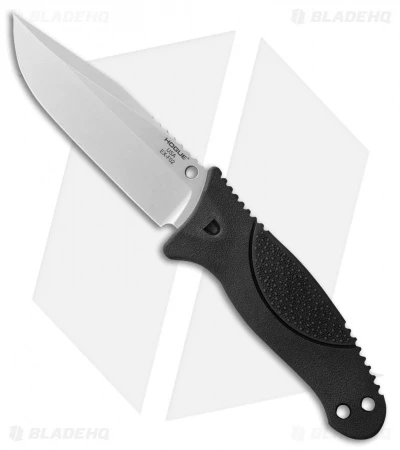 Hogue EX-F02 Clip Point Fixed Blade Black Polymer/Rubber (4.5" Stonewash) 35270 3 Hogue EX-F02 Clip Point Fixed Blade Black Polymer/Rubber (4.5" Stonewash) 35270