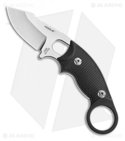 Hogue Knives EX-F03 Clip Point Karambit Knife Black G-10 (2.25" SW) 35339 3 Hogue Knives EX-F03 Clip Point Karambit Knife Black G-10 (2.25" SW) 35339