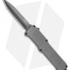 Hogue Incursion D/E OTF Automatic Knife Gray Aluminum (3.875" Black) 54062 -Sharp Blade Depot Hogue Incursion DE OTF Auto Gray Alum Black 54062 EXLKRL BHQ 108437 jr
