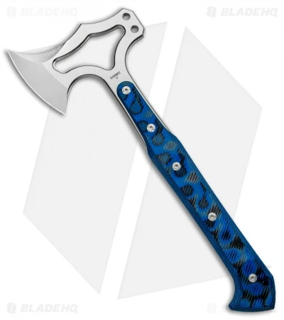 Hogue Knives 14" EX-T01 Tomahawk Axe Blue Lava G-10 3 Hogue Knives 14" EX-T01 Tomahawk Axe Blue Lava G-10