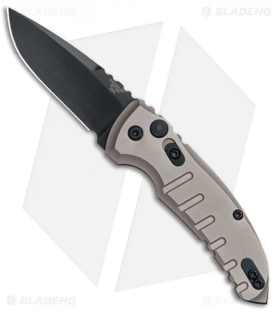 Hogue Knives A01 Microswitch Automatic Knife Flat Dark Earth (2.6" Black) 24117 3 Hogue Knives A01 Microswitch Automatic Knife Flat Dark Earth (2.6" Black) 24117