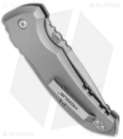 Hogue Knives A01 Microswitch Automatic Knife Gray (2.6" Stonewash) 24112 8 Hogue Knives A01 Microswitch Automatic Knife Gray (2.6" Stonewash) 24112 -Sharp Blade Depot Hogue Knives A01 Microswitch Auto Gray SW 2412 BHQ 78509 jr side