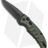 Hogue Knives A01 Microswitch Automatic Knife OD Green (2.6" Black) 24111 -Sharp Blade Depot Hogue Knives A01 Microswitch Auto OD Green Black 24111 BHQ 95382 jr