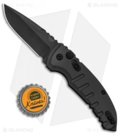 Hogue Knives A01 Microswitch Automatic Knife Black (2.6" Black) 24116 10 Hogue Knives A01 Microswitch Automatic Knife Black (2.6" Black) 24116 -Sharp Blade Depot Hogue Knives A01 Microswitch Black Black 24116 BHQ 94205 jr bottlecap 1