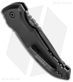 Hogue Knives A01 Microswitch Automatic Knife Black (2.6" Black) 24116 9 Hogue Knives A01 Microswitch Automatic Knife Black (2.6" Black) 24116 -Sharp Blade Depot Hogue Knives A01 Microswitch Black Black 24116 BHQ 94205 jr side 1