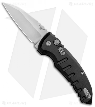 Hogue Knives A01 Microswitch Wharncliffe Automatic Knife Black (2.6" SW) 24100 3 Hogue Knives A01 Microswitch Wharncliffe Automatic Knife Black (2.6" SW) 24100