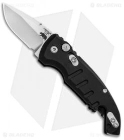 Knives Shop 27 Hogue Knives CA Legal A01 Microswitch Automatic Knife Black (1.8" Stonewash)