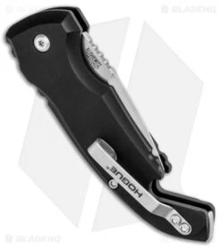 Hogue Knives CA Legal A01 Microswitch Automatic Knife Black (1.8" Stonewash) 8 Hogue Knives CA Legal A01 Microswitch Automatic Knife Black (1.8" Stonewash) -Sharp Blade Depot Hogue Knives CA Legal A01 Microswitch Auto Black SW 24120 BHQ 79829 jr side