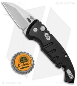Hogue Knives CA Legal A01 Microswitch Wharncliffe Auto Knife Black (1.8" SW) 9 Hogue Knives CA Legal A01 Microswitch Wharncliffe Auto Knife Black (1.8" SW) -Sharp Blade Depot Hogue Knives CA Legal A01 Microswitch Auto Black SW 24140 BHQ 81357 jr bottlecap