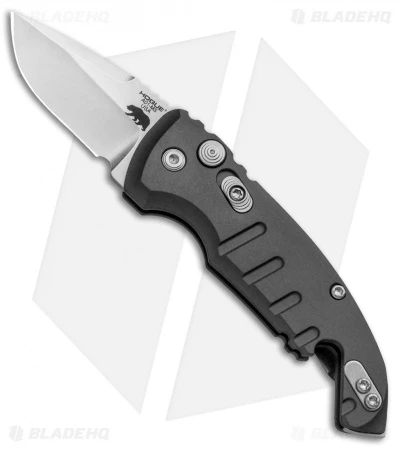 Hogue Knives CA Legal A01 Microswitch Automatic Knife Gray (1.8" Stonewash) 3 Hogue Knives CA Legal A01 Microswitch Automatic Knife Gray (1.8" Stonewash)