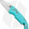 Hogue Knives CA Legal A01 Microswitch Automatic Knife Teal (1.8" Stonewash) 1 Hogue Knives CA Legal A01 Microswitch Automatic Knife Teal (1.8" Stonewash) -Sharp Blade Depot Hogue Knives CA Legal A01 Microswitch Auto Teal SW 24123 BHQ 79828 jr