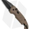 Hogue Knives CA Legal A01 Microswitch Wharncliffe Auto Knife FDE (1.8" Black) -Sharp Blade Depot Hogue Knives CA Legal A01 Microswitch Wharncliffe FDE Black BHQ 79826 jr