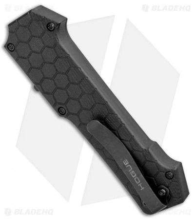 Hogue Knives Compound OTF Automatic Knife Clip Point Black (3.5" Black) 34036 5 Hogue Knives Compound OTF Automatic Knife Clip Point Black (3.5" Black) 34036 - Image 3