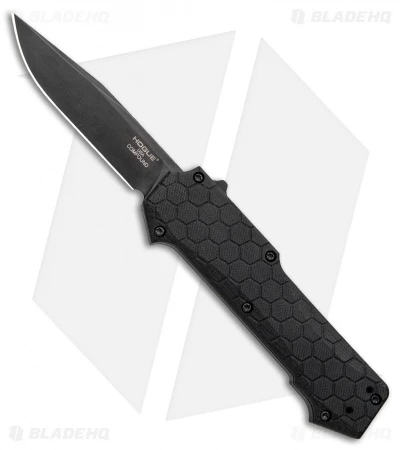 Hogue Knives Compound OTF Automatic Knife Clip Point Black (3.5" Black) 34036 3 Hogue Knives Compound OTF Automatic Knife Clip Point Black (3.5" Black) 34036