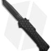 Hogue Knives Compound OTF Automatic Knife Tanto Black (3.5" Black) 34026 -Sharp Blade Depot Hogue Knives Compound OTF Auto Tanto Black Black 34026 BHQ 93911 jr