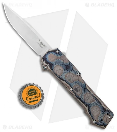 Hogue Knives Compound OTF Clip Point Automatic Knife Earth Brown (3.5" SW) 34037 6 Hogue Knives Compound OTF Clip Point Automatic Knife Earth Brown (3.5" SW) 34037 - Image 4