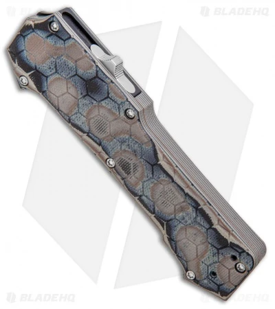 Hogue Knives Compound OTF Clip Point Automatic Knife Earth Brown (3.5" SW) 34037 4 Hogue Knives Compound OTF Clip Point Automatic Knife Earth Brown (3.5" SW) 34037 - Image 2