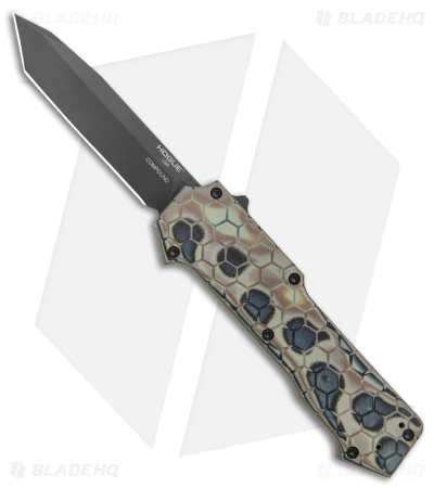 Hogue Knives Compound Tanto OTF Automatic Knife Dark Earth G-Mascus (3.5" Black) 3 Hogue Knives Compound Tanto OTF Automatic Knife Dark Earth G-Mascus (3.5" Black)