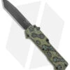 Hogue Knives Compound Tanto OTF Automatic Knife Green G-Mascus (3.5" Black) 2 Hogue Knives Compound Tanto OTF Automatic Knife Green G-Mascus (3.5" Black) -Sharp Blade Depot Hogue Knives Compound OTF Tanto Auto Green G Mascus Black BHQ 93913 jr