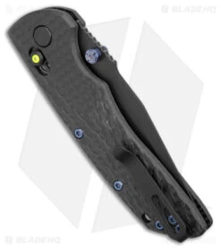 Hogue Knives Deka Clip Point Knife Black Carbon Fiber (3.25" Black DLC 20CV) 8 Hogue Knives Deka Clip Point Knife Black Carbon Fiber (3.25" Black DLC 20CV) -Sharp Blade Depot Hogue Knives Deka CP CF Black BHQ 176981 jr side