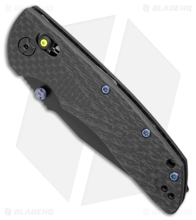 Hogue Knives Deka Clip Point Knife Black Carbon Fiber (3.25" Black DLC 20CV) 4 Hogue Knives Deka Clip Point Knife Black Carbon Fiber (3.25" Black DLC 20CV) - Image 2