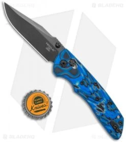 Hogue Knives Deka Clip Point Pocket Knife Blue Lava G-Mascus (3.25" Black 20CV) 9 Hogue Knives Deka Clip Point Pocket Knife Blue Lava G-Mascus (3.25" Black 20CV) -Sharp Blade Depot Hogue Knives Deka Folding DP Blue Lava G Mascus Black 24275 EXLMGE BHQ 120553 jr bottlecap