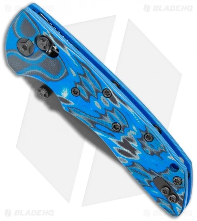 Hogue Knives Deka Clip Point Pocket Knife Blue Lava G-Mascus (3.25" Black 20CV) 4 Hogue Knives Deka Clip Point Pocket Knife Blue Lava G-Mascus (3.25" Black 20CV) - Image 2