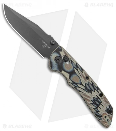 Hogue Knives Deka Clip Point Pocket Knife FDE G-Mascus (3.25" Black 20CV) 3 Hogue Knives Deka Clip Point Pocket Knife FDE G-Mascus (3.25" Black 20CV)