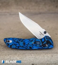 Hogue Knives Deka Clip Point Pocket Knife Blue Lava G-Mascus (3.25" SW 20CV) -Sharp Blade Depot Hogue Knives Deka Folding Drop Point Knife Blue Lava G Mascus SW 24273 BHQ 102920 kp concrete web