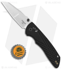Hogue Knives Deka MagnaCut Wharncliffe Knife Black Polymer (3.25" Stonewash) -Sharp Blade Depot Hogue Knives Deka MagnaCut Wharncliffe Black Polymer SW BHQ 140226 jr bottlecap