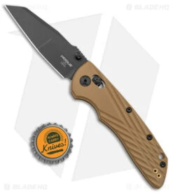Hogue Knives Deka MagnaCut Wharncliffe Knife FDE Tan Polymer (3.25" Cerakote) -Sharp Blade Depot Hogue Knives Deka MagnaCut Wharncliffe FDE Tan Polymer Black BHQ 140225 jr bottlecap