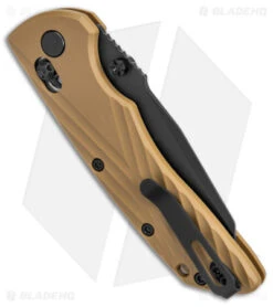 Hogue Knives Deka MagnaCut Wharncliffe Knife FDE Tan Polymer (3.25" Cerakote) -Sharp Blade Depot Hogue Knives Deka MagnaCut Wharncliffe FDE Tan Polymer Black BHQ 140225 jr side