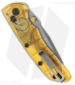 Hogue Knives Deka MagnaCut Clip Point Knife Ultem (3.25" Tumbled) -Sharp Blade Depot Hogue Knives Deka MagnaCut Wharncliffe Knife Ultem Tumbled BHQ 179217 KC spine 1