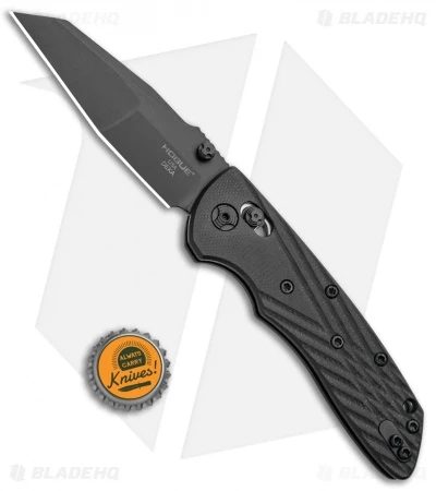Hogue Knives Deka Wharncliffe Pocket Knife Black G-10 (3.25" Black 20CV) 6 Hogue Knives Deka Wharncliffe Pocket Knife Black G-10 (3.25" Black 20CV) - Image 4